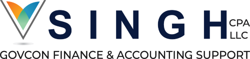 VSINGH CPA LLC Logo - Govcon Finance & Accounting Support